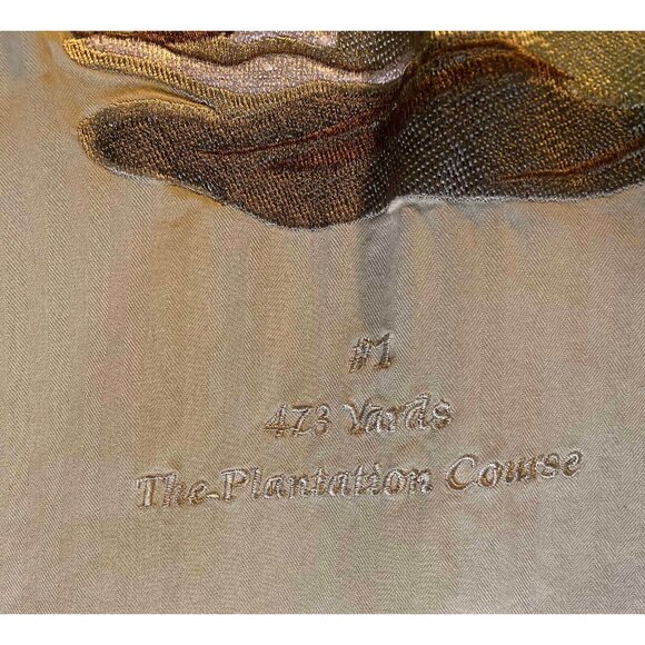 Kahala Mens L Kapalua 473 Yards Plantation Golf Course Embroidered Hawaii Shirt - Picture 3 of 6